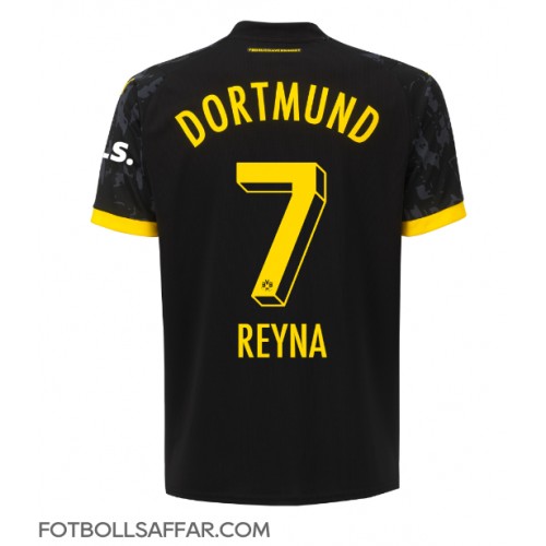 Borussia Dortmund Giovanni Reyna #7 Bortatröja 2023-24 Kortärmad
